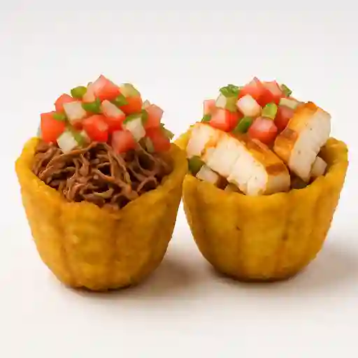 Canastillas de Res y Pollo