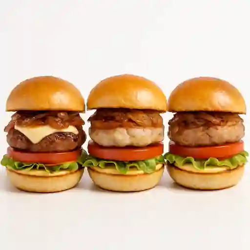 Hamburguesitas para Picar X3