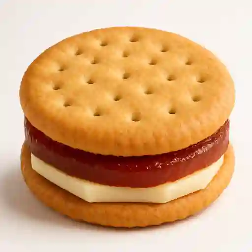 Galleta Grande Bocadillo y Queso