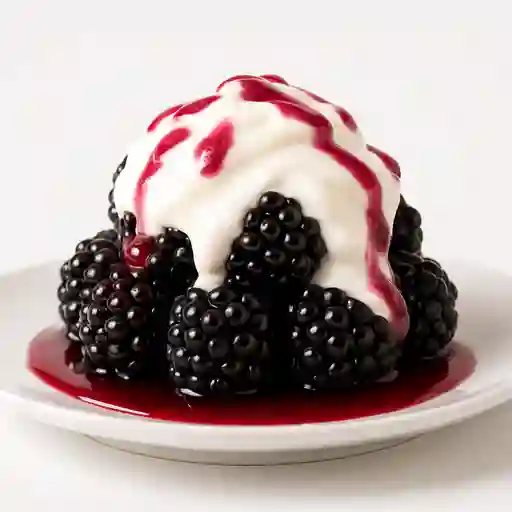 Moras con Crema Doble