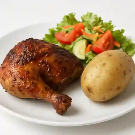 1/4 de Pollo Asado