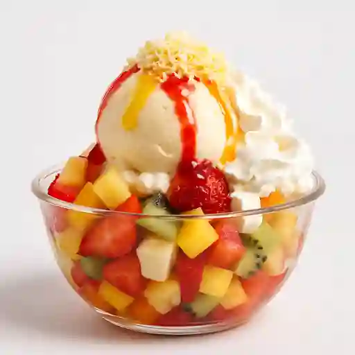 Ensalada con Helado Pequeña