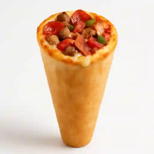 Cono de Pizza de Carnes