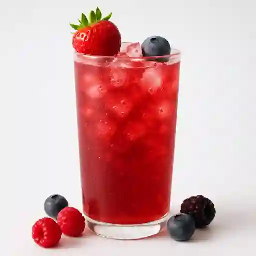 Soda de Frutos Rojos