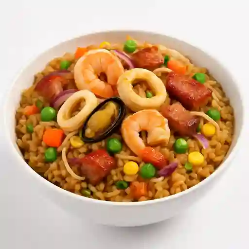 Arroz Vietnamita con Mariscos y Cerdo