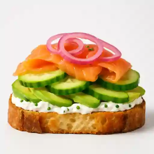 Tartine Salmon Ahumado