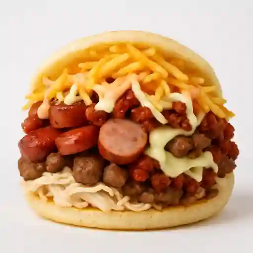 Arepa Rellena con Todo
