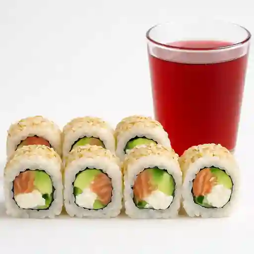 Combo Alaska Roll y Bebida