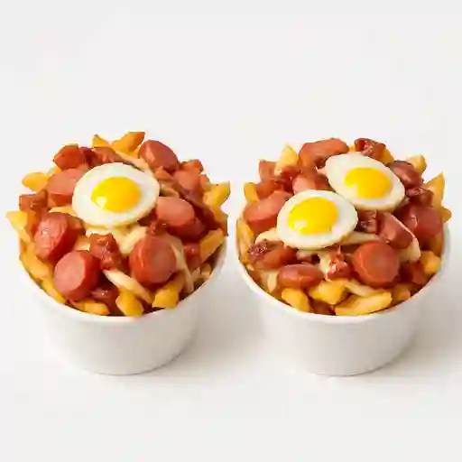 2 Salchipapas Sencillas