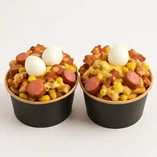 2 Salchipapas Especial