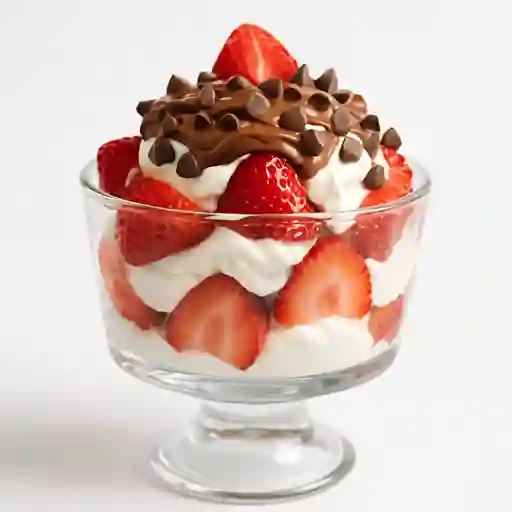 Fresas con Crema de la Casa