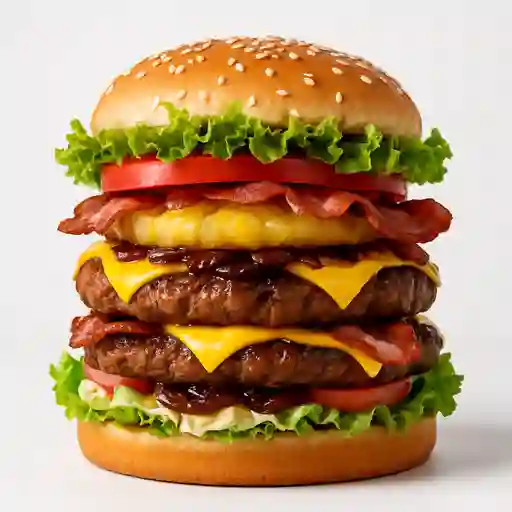 Hamburguesa Dobble Carne
