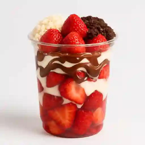 Fresas con Crema y Nutella 16 Oz
