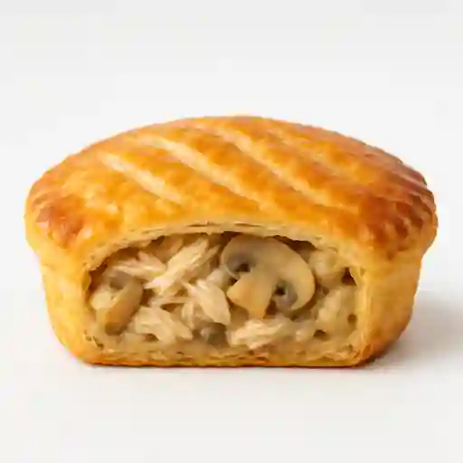 Pastel Pollo y Champiñón