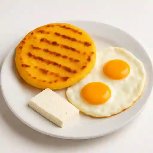 el Desayuno de Rigo - Arepa de Chocolo