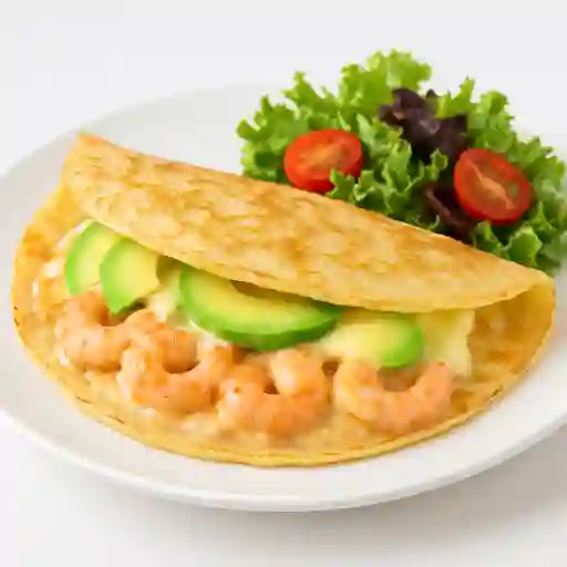 Creps Cremoso con Camarones