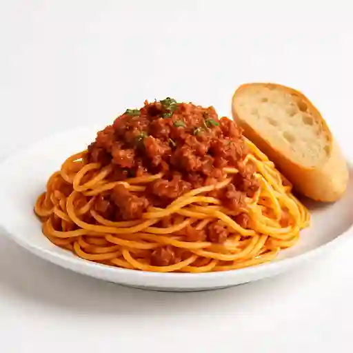 Espagueti en Salsa Italiana