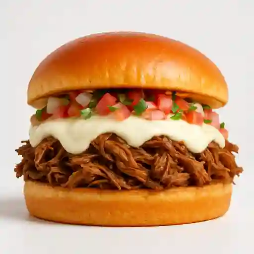 Sándwich Carne Desmechada