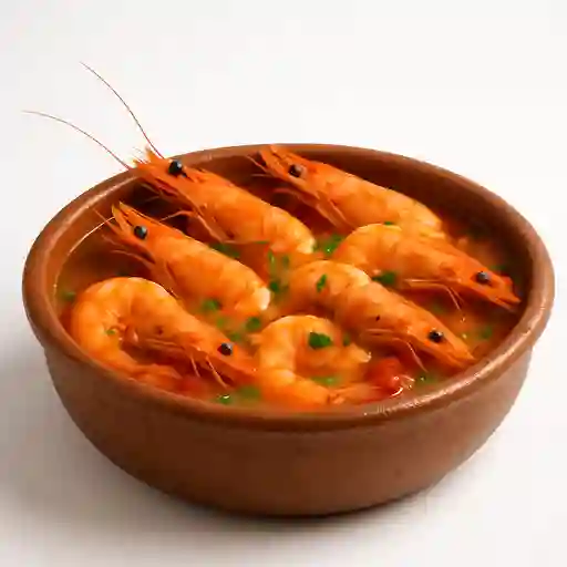 Cazuela de Langostinos