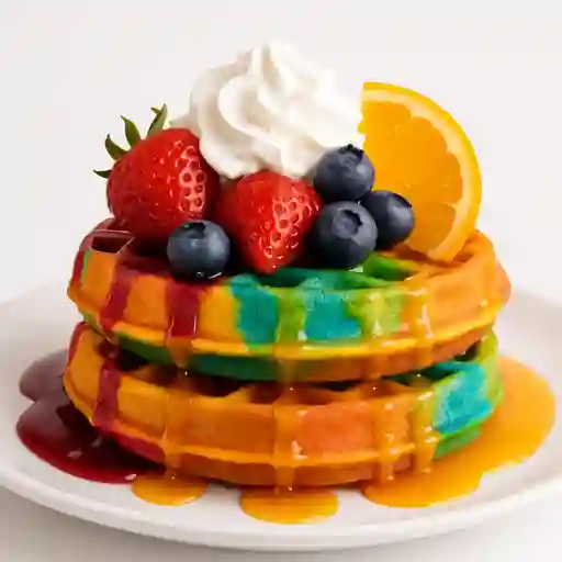 Wafle Arco Iris