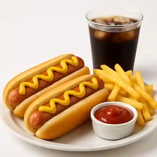 2 Hot Dogs
