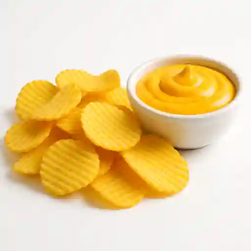 Papitas con Salsa de Queso