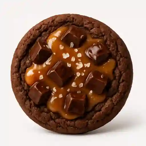 Galleta Melcochuda de Chocolate y Caramelo Salado