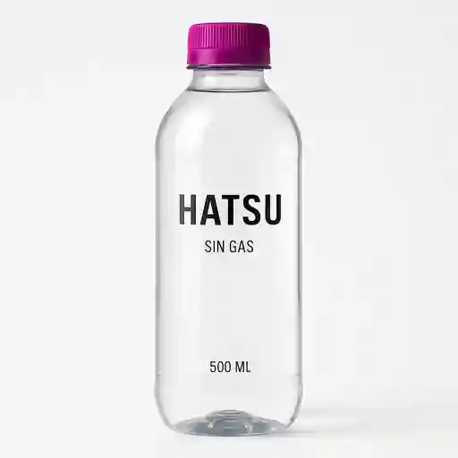 Agua Hatsu Sin Gas 500 Ml