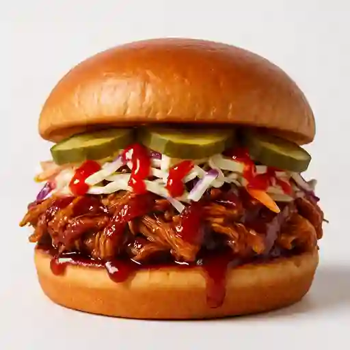 Burger Pulled Pork Bbq Sriracha