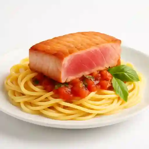 Filetto Di Tonno con Pasta
