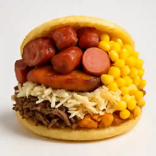 Arepa con Todo