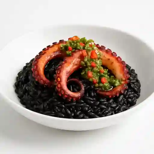 Risotto en Tinta de Calamar