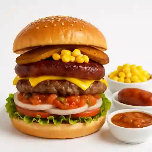 Combo Burguer de la Casa