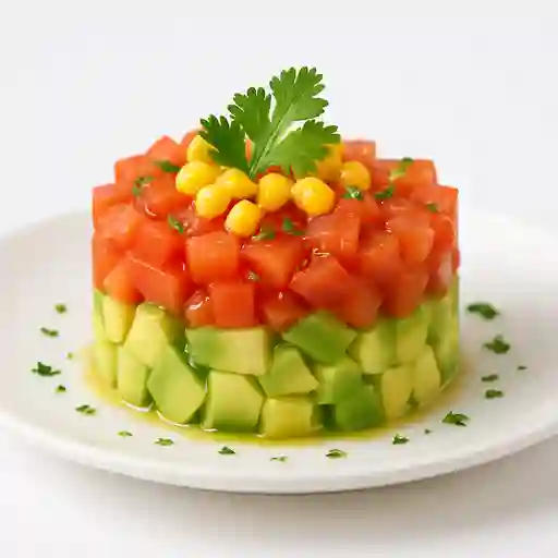 Tartar de Tomate y Aguacate
