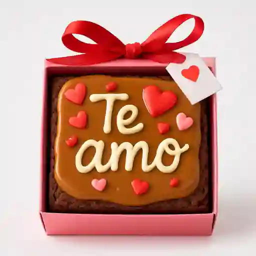 Brownie Personal Amor y Amistad