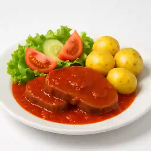 Lengua en Salsa Pomodoro
