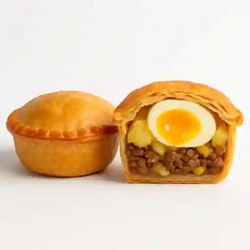 Pasteles de Carne Papá y Huevo Tibio