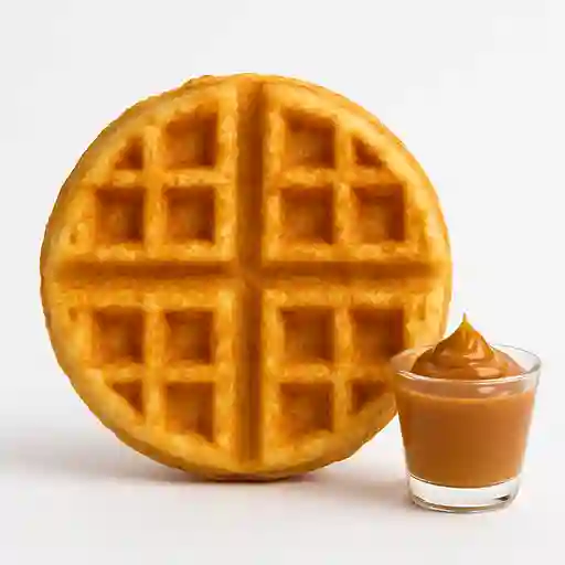 Waffle de Pandebono Personal