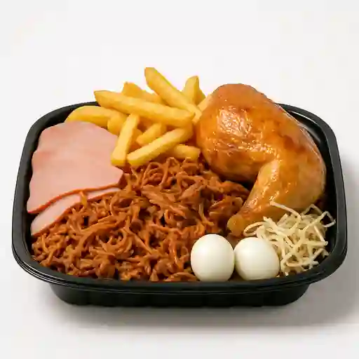 Bandeja con Pollo