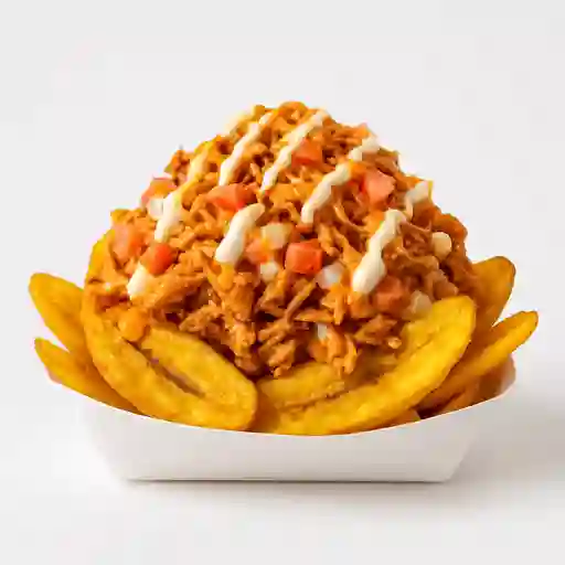 Platanos con Todo - Pollo