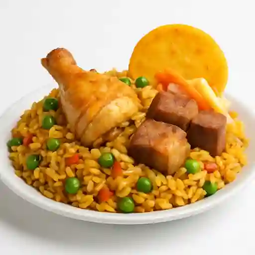 Arroz Con Pollo Y Cerdo