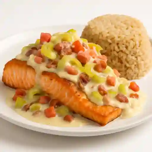Salmón Puerro