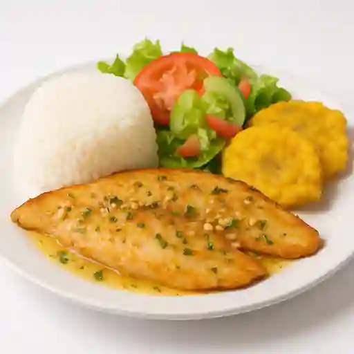 Filete de Tilapia Al Ajillo