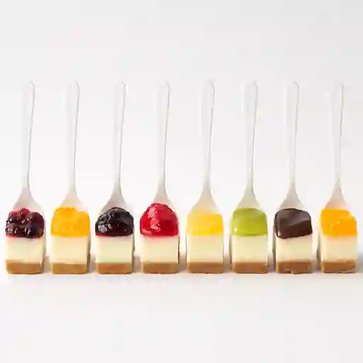 Cuchariables de cheesecake