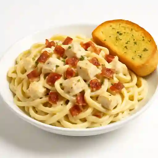 Pastas Carbonara Pollo
