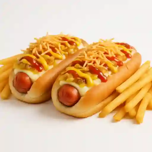Combo Hot Dog Tradicional X2