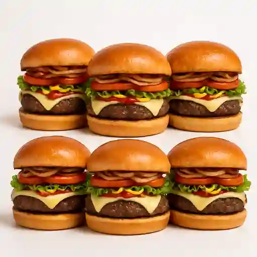 Combo Familiar Hamburguesas