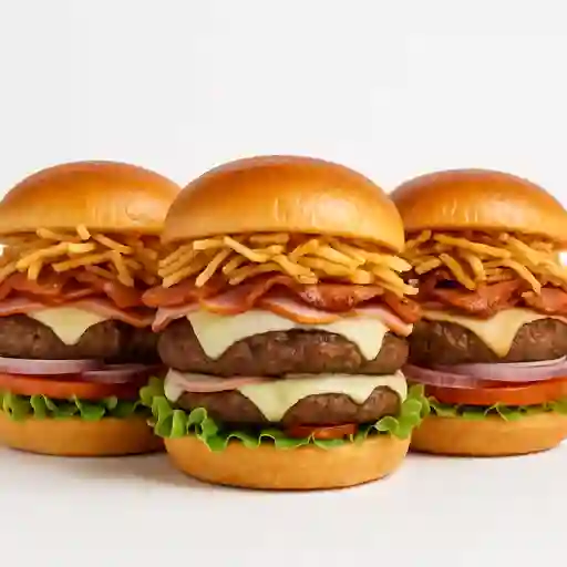 Combo Hamburguesas Kekomo X3