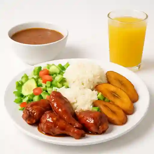 Alitas ala bbq