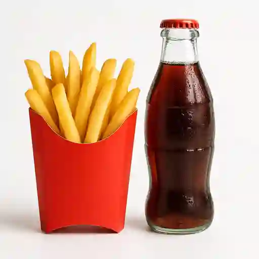 Combo Gaseosa y Papas Fritas